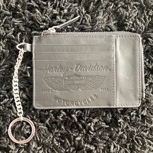 New Harley-Davidson wallet pouch with key ring slim